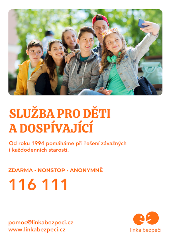 Obecný leták Linky bezpečí