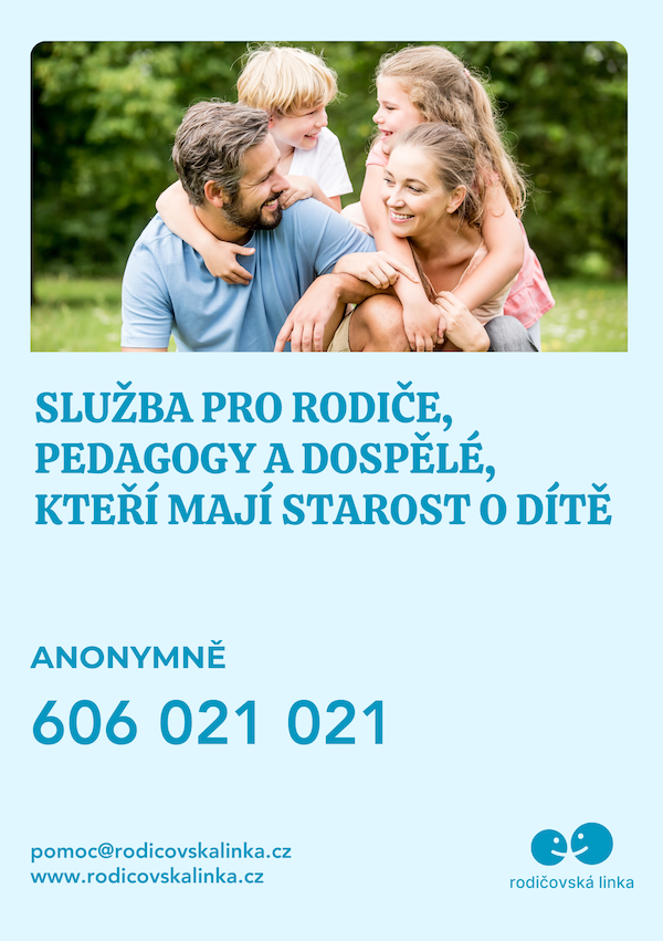 Obecný leták Rodičovské linky